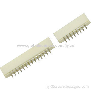 1.25mm wafer connectors, single row, SMT, R/A type